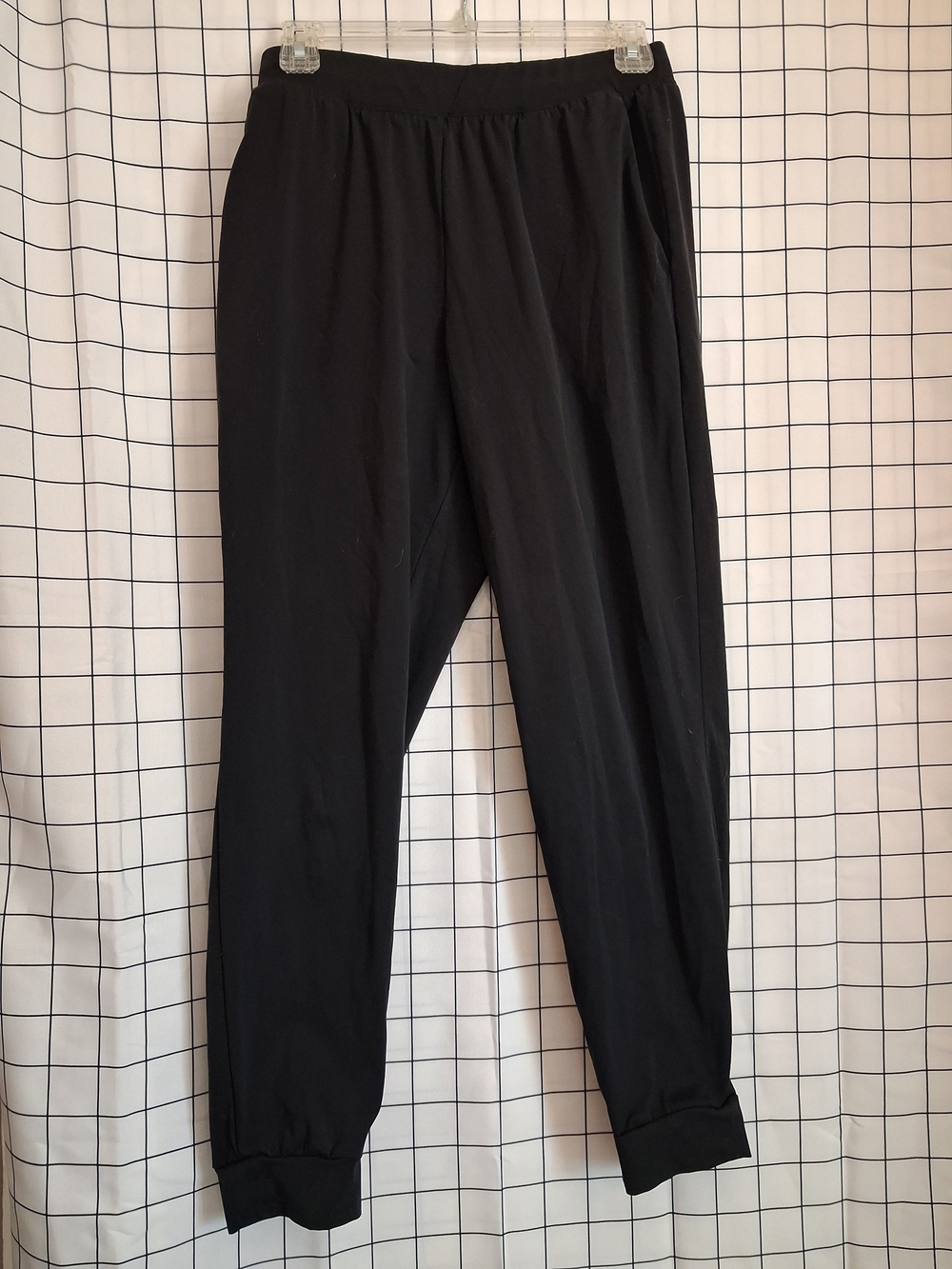Uniqlo Black AirSense Joggers with Elastic Waist